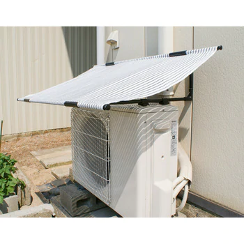 エアコン室外機用 日よけのシート